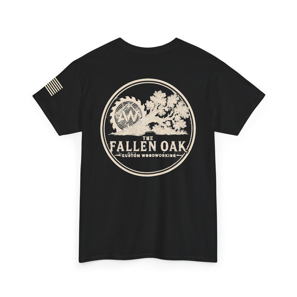 The Fallen Oak Premium Circle Logo Tee