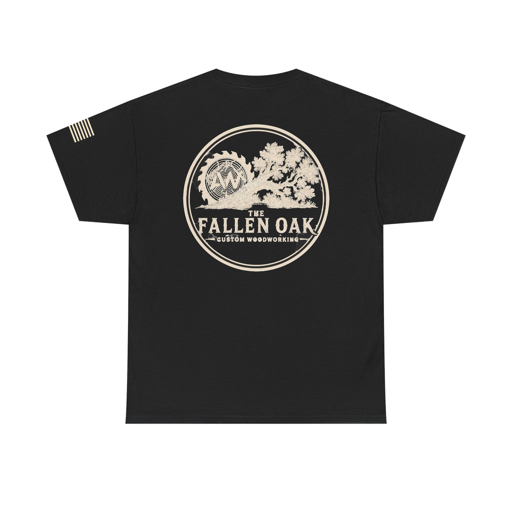 The Fallen Oak Premium Circle Logo Tee