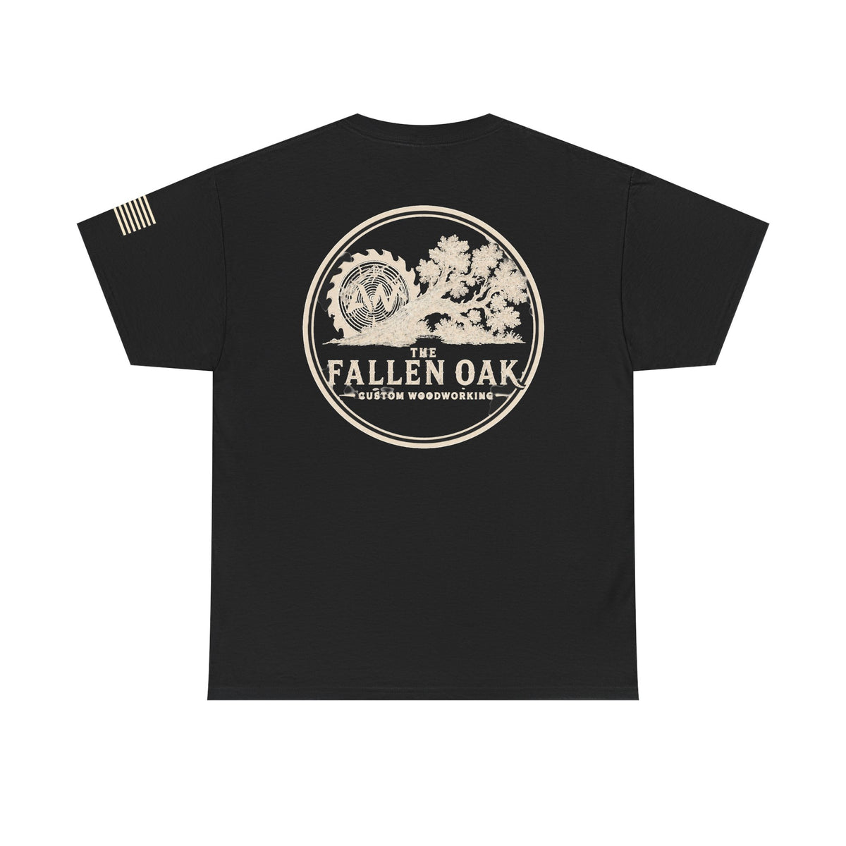 The Fallen Oak Premium Circle Logo Tee