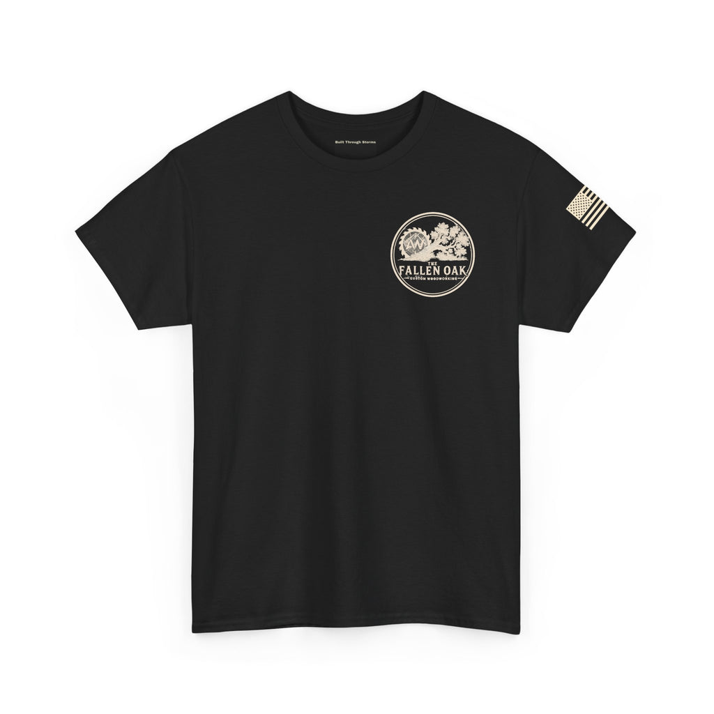 The Fallen Oak Premium Circle Logo Tee