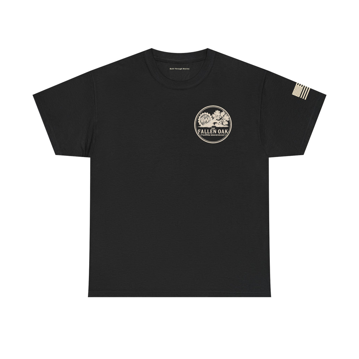 The Fallen Oak Premium Circle Logo Tee