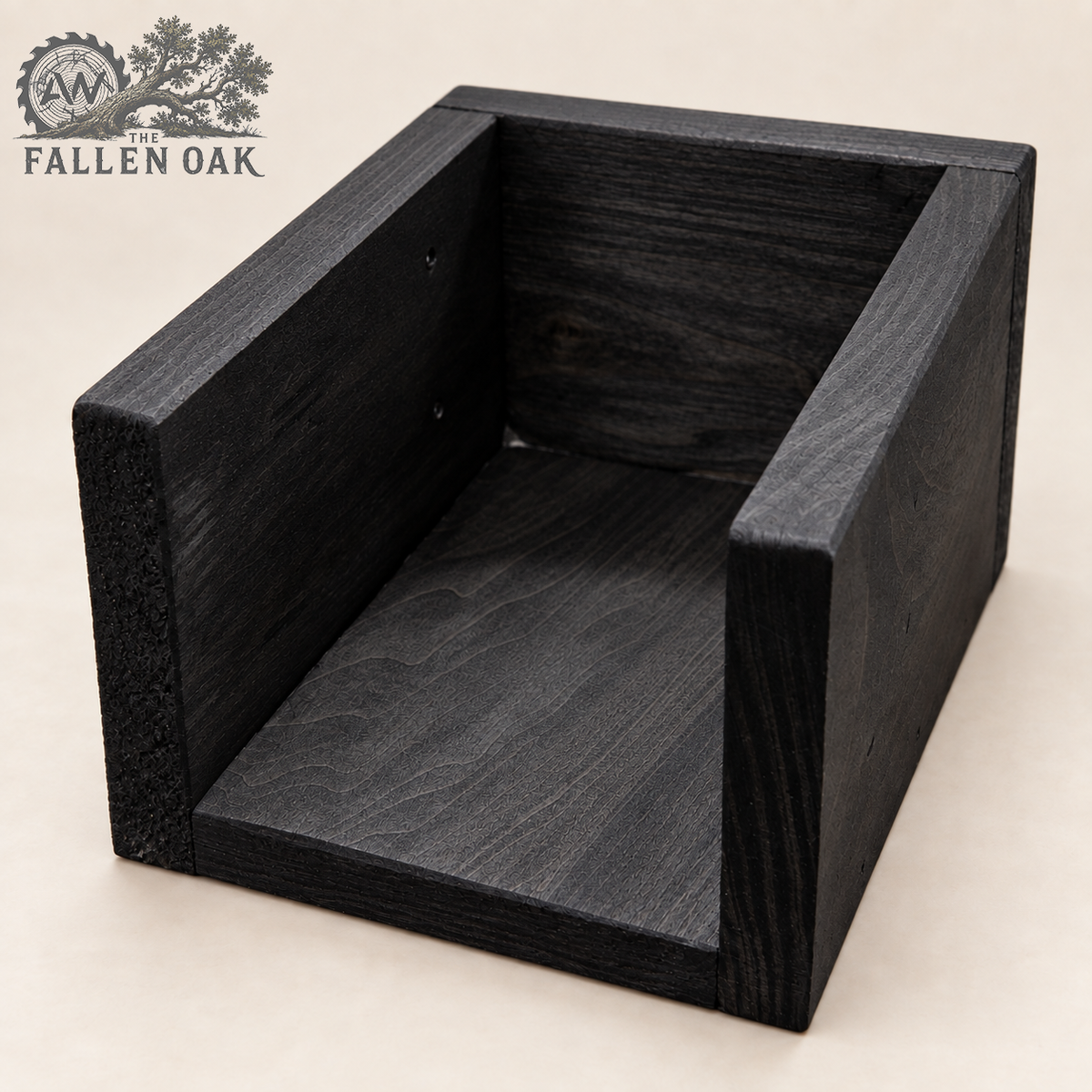 Wood 4×6 Fanfold Shipping Label Holder & Organizer